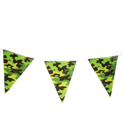 Гирлянда полиэтиленовая «Камуфляж» одностороняя, 360 см