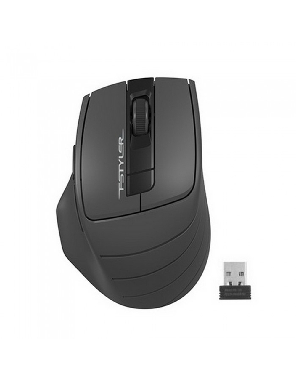 Мышь беспроводная A4Tech Fstyler FG30S , серый , оптическая, 2000dpi silent , USB, 6 кнопок (1204070)