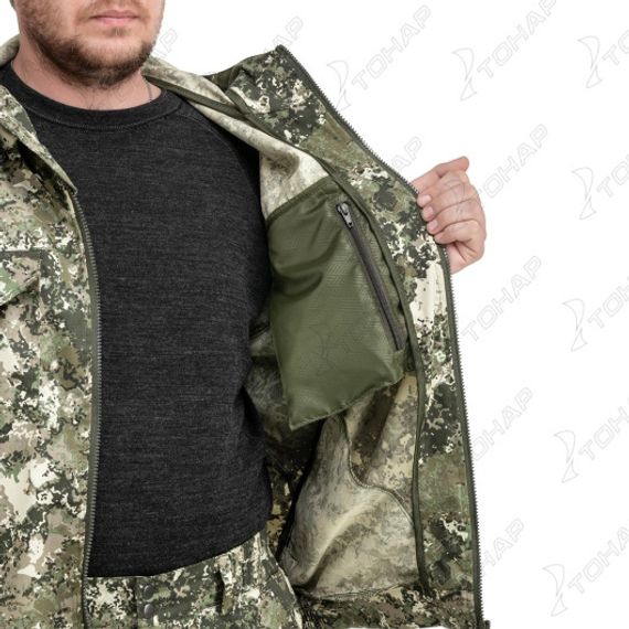 Костюм летний антимоскитный Тайган, цв.КМФ мох р.60-62/182-188 (T-KS-T-M4293-5XL-2) Helios