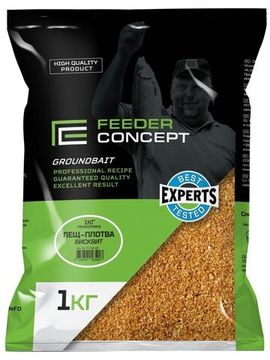 Прикормка Feeder Concept 1кг ЛЕЩ-ПЛОТВА Бисквит