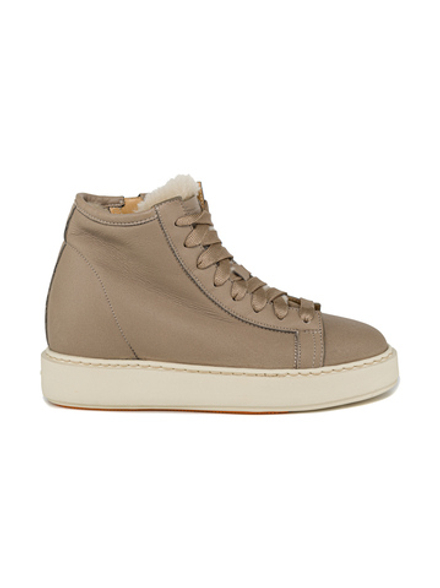 SANTONI кроссовки -  бежевый