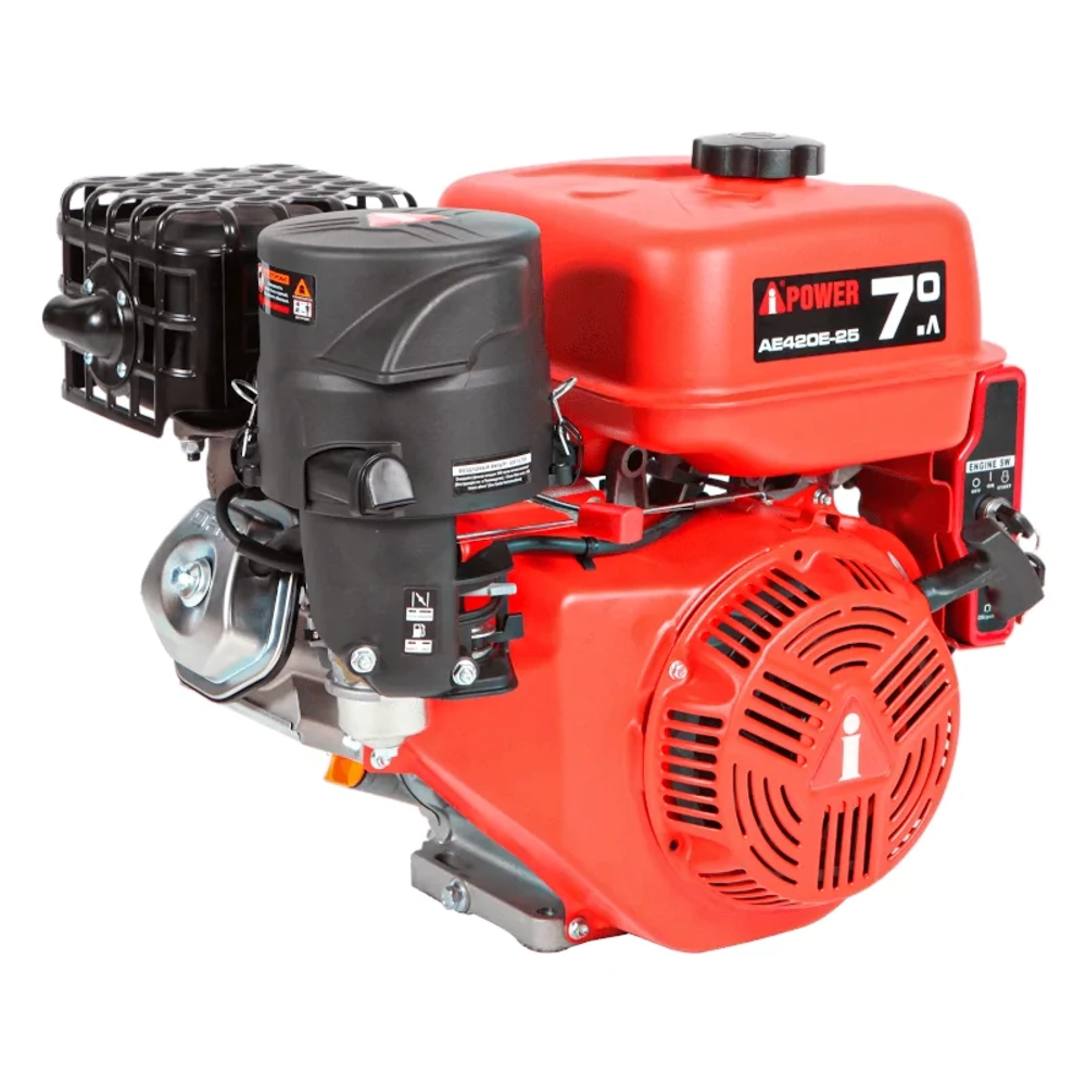 A-iPower AE420E-25 двигатель бензиновый 70171