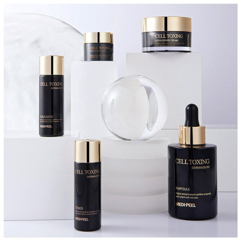 Омолаживающий набор со стволовыми клетками MEDI-PEEL Cell Toxing Dermajours Essential Set (100+50+30*2+10 мл.)