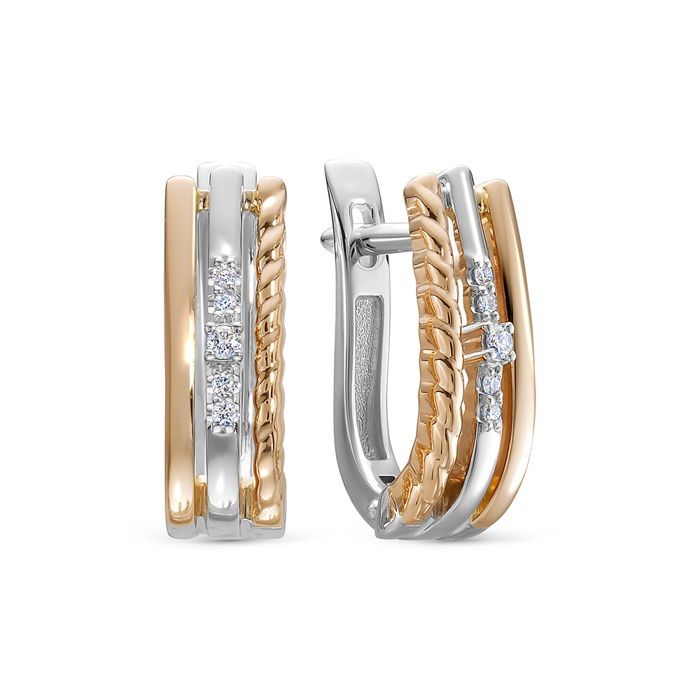 Серьги из золота 585 пробы