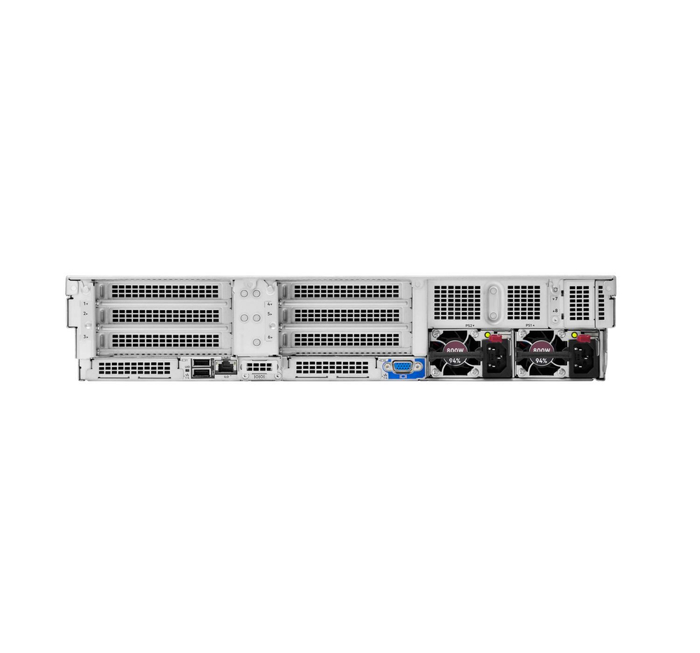 Server HP Enterprise/DL380 Gen11/1/Xeon Silver/4410Y (12C/24T 30Mb)/2 GHz/32 Gb/MR408i-o/4Gb/8SFF BC/4x1GbE OCP/No ODD/1 x 1000W Titanium