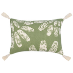 Подушка декоративная с рисунком flowers и кисточками из коллекции ethnic, 30х45 см