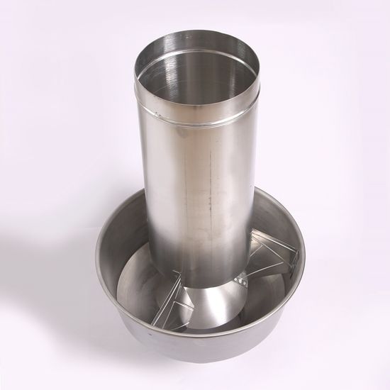 Дымовой колпак (сталибизатор тяги) Baxi KIT CAPPA D.160 для SLIM 1.400 iN и 1.490 iN (KHW 71406881-)