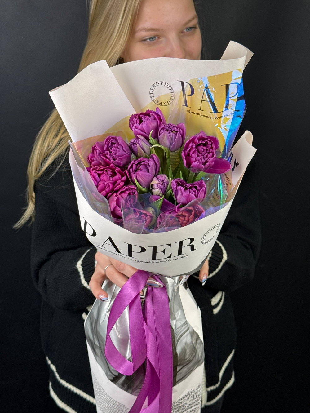 Пионовидный кустовой тюльпан