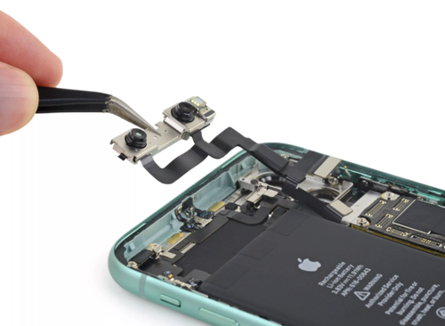 Замена фронтальной камеры на iPhone 11