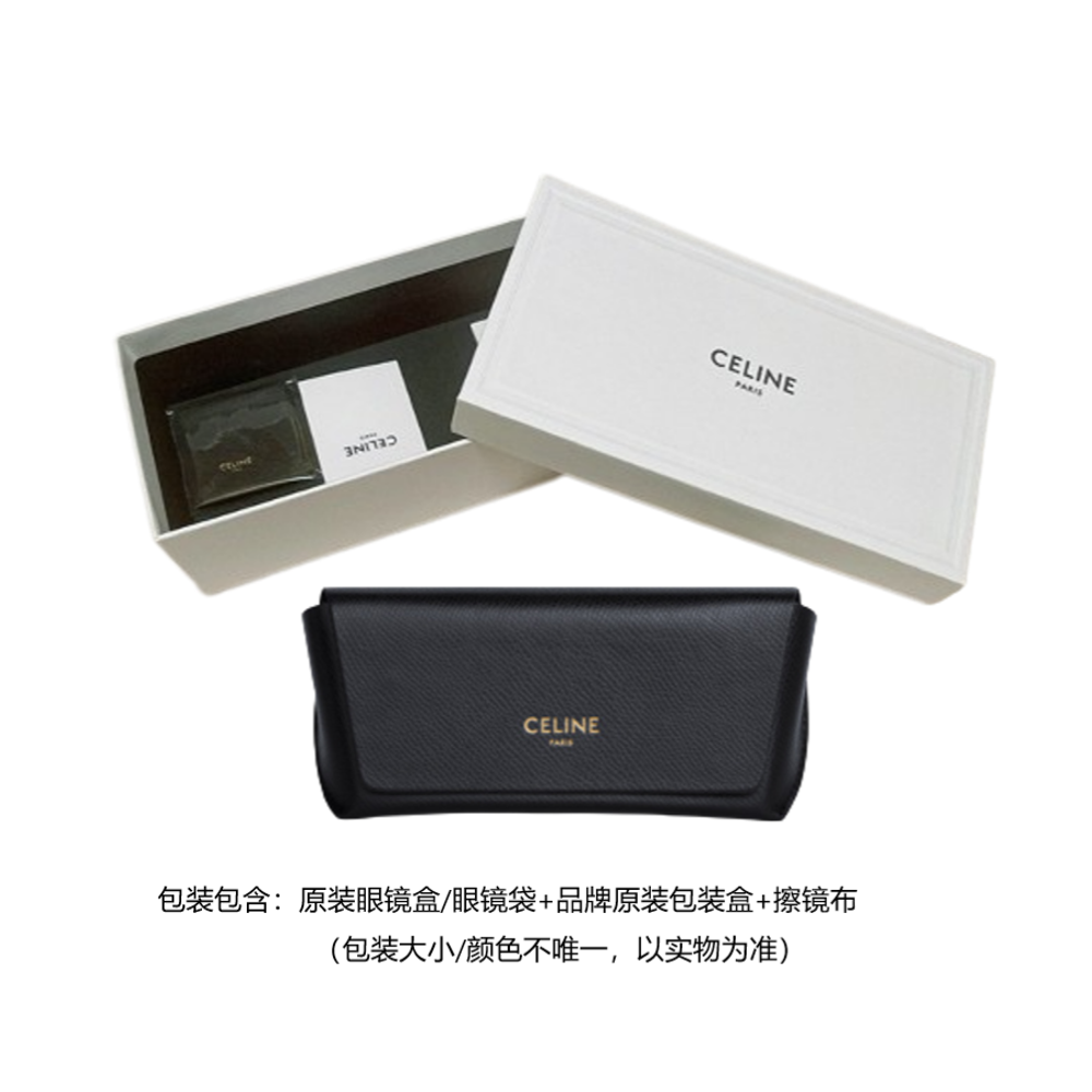 CELINE Women"s Triomphe 05 Sunglasses In Acetate Black
