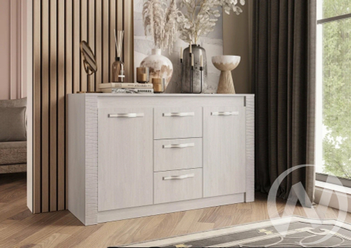 Комод КМ-14 МС Монако (ясень белый/F12)