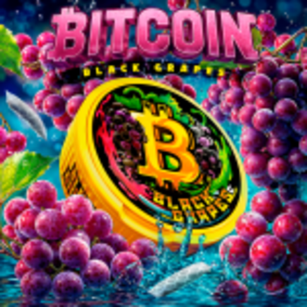 BITCOIN 200 MG Black Grapes/Черный виноград