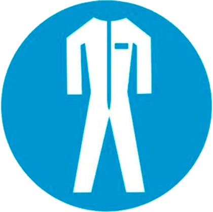 М07 "Работать в защитной одежде"