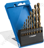 ЗУБР КОБАЛЬТ 10шт(1-10мм), Набор сверл по металлу, сталь Р6М5К5, класс А