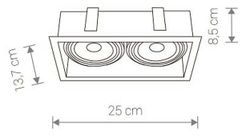 Встраиваемый светильник Nowodvorski Mod 9416