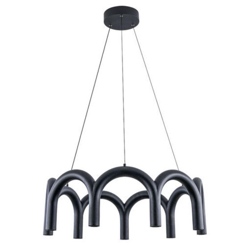 Подвесная светодиодная люстра Arte Lamp WARHOL A3258LM-45BK