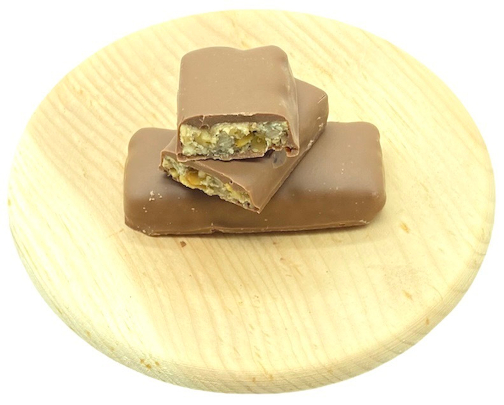Ремесленный молочный шоколад с кедровым орехом и семенами подсолнечника