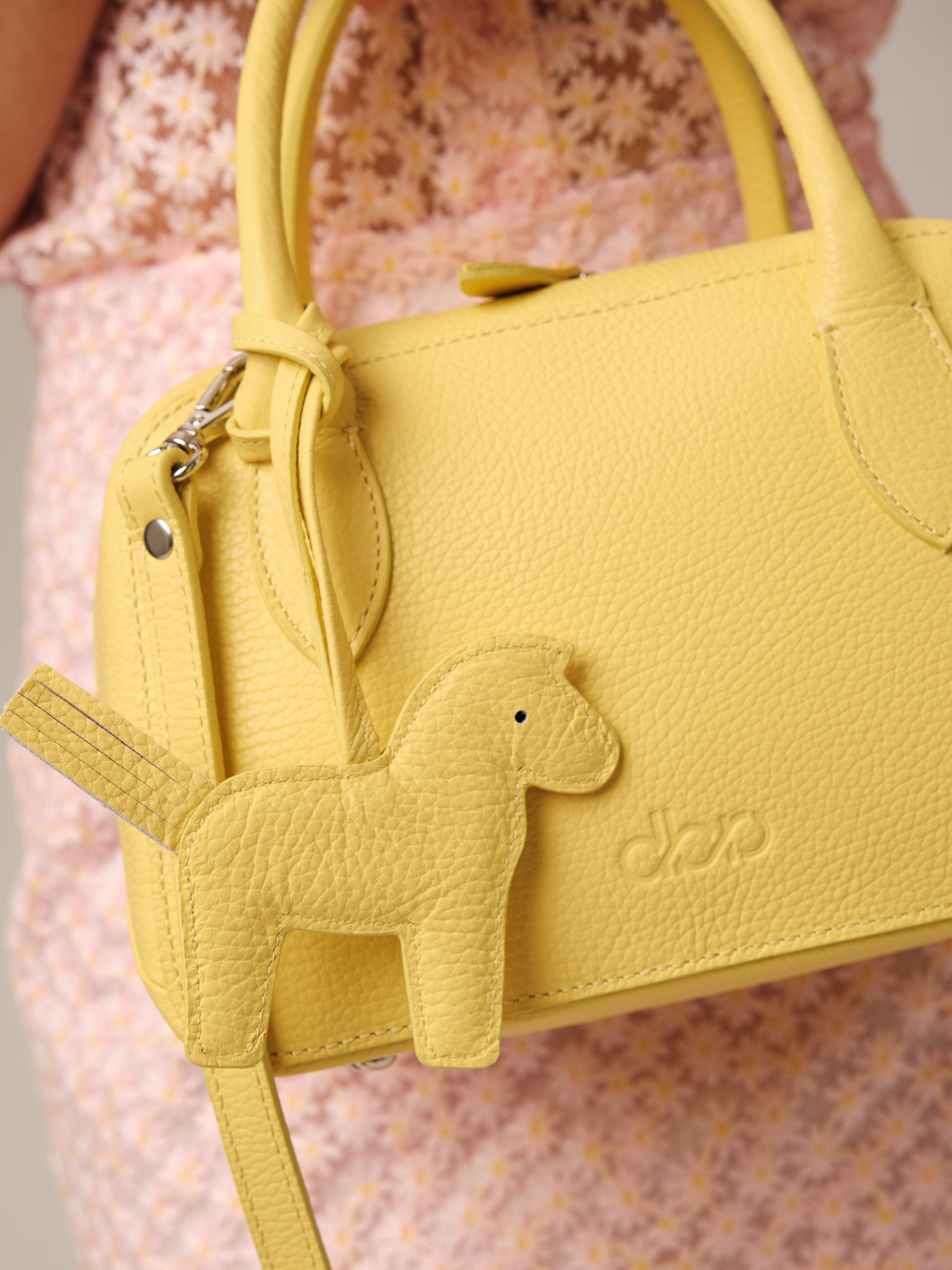 Кожаная сумка Polly summer DBR 31401 желтый нарцисс