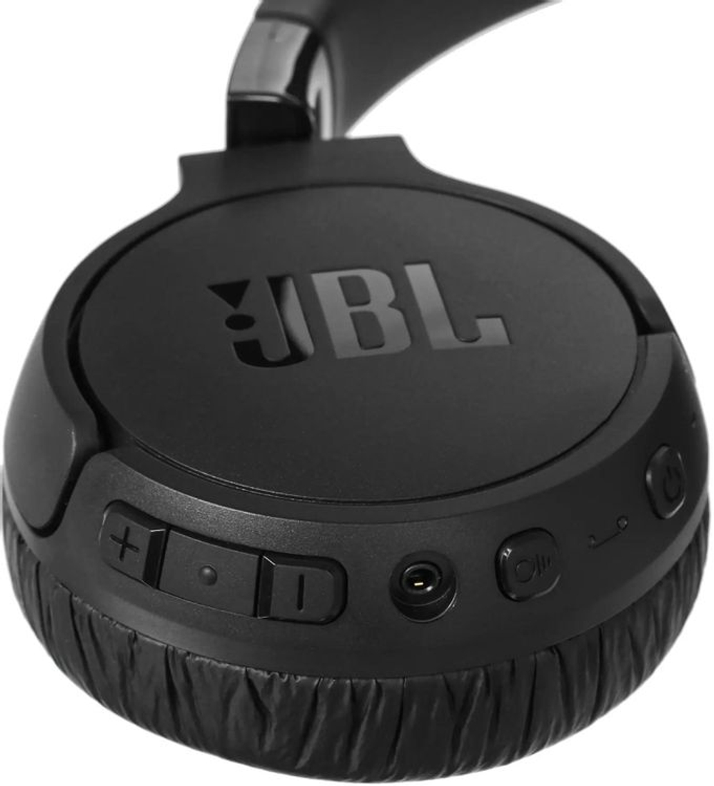 Наушники JBL Tune 660BT NC, Bluetooth/3.5 мм, накладные, черный [jblt660ncblk]