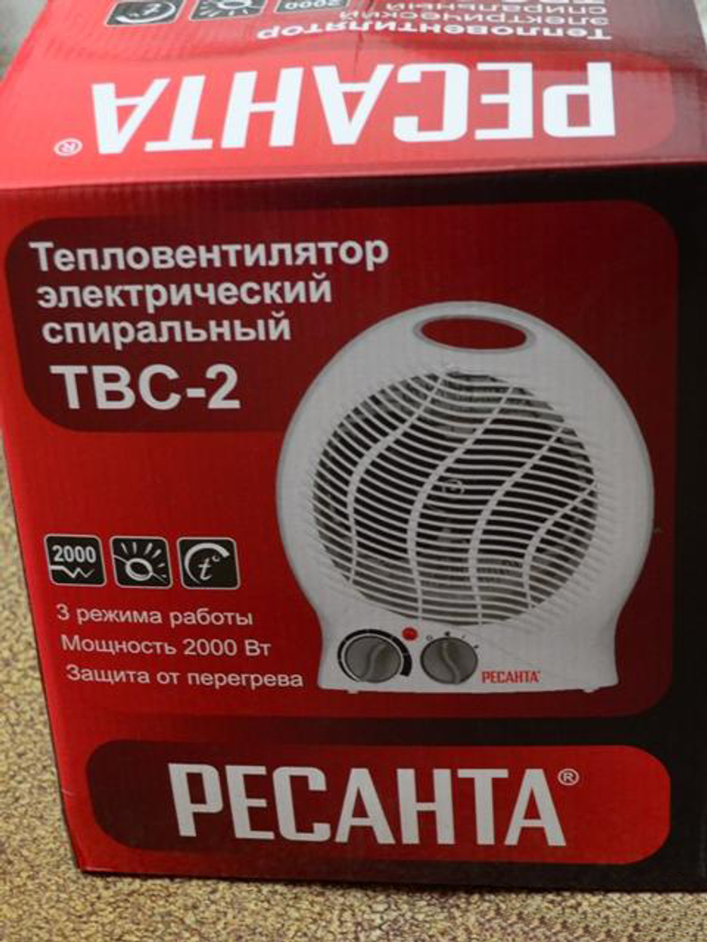 Тепловентилятор Ресанта ТВС-2  67/2/2
