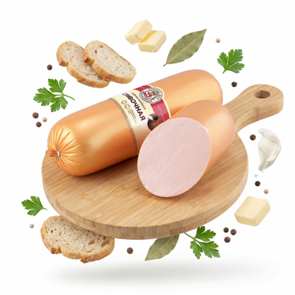 Колбаса Сливочная п/а, Мясной дом Ивановых