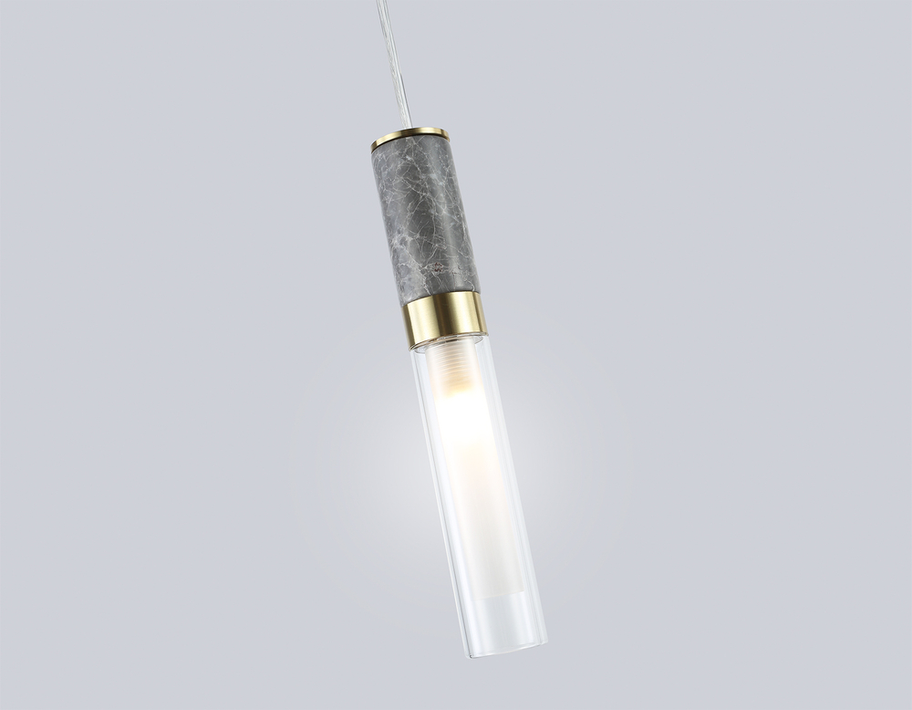 LH53350 GD/CL/WH золото/прозрачный/белый G9 max 40W D60*1800