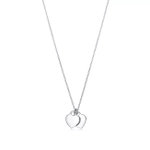 Подвеска из серебра, Tiffany💝 Двойное сердечко.В наличии