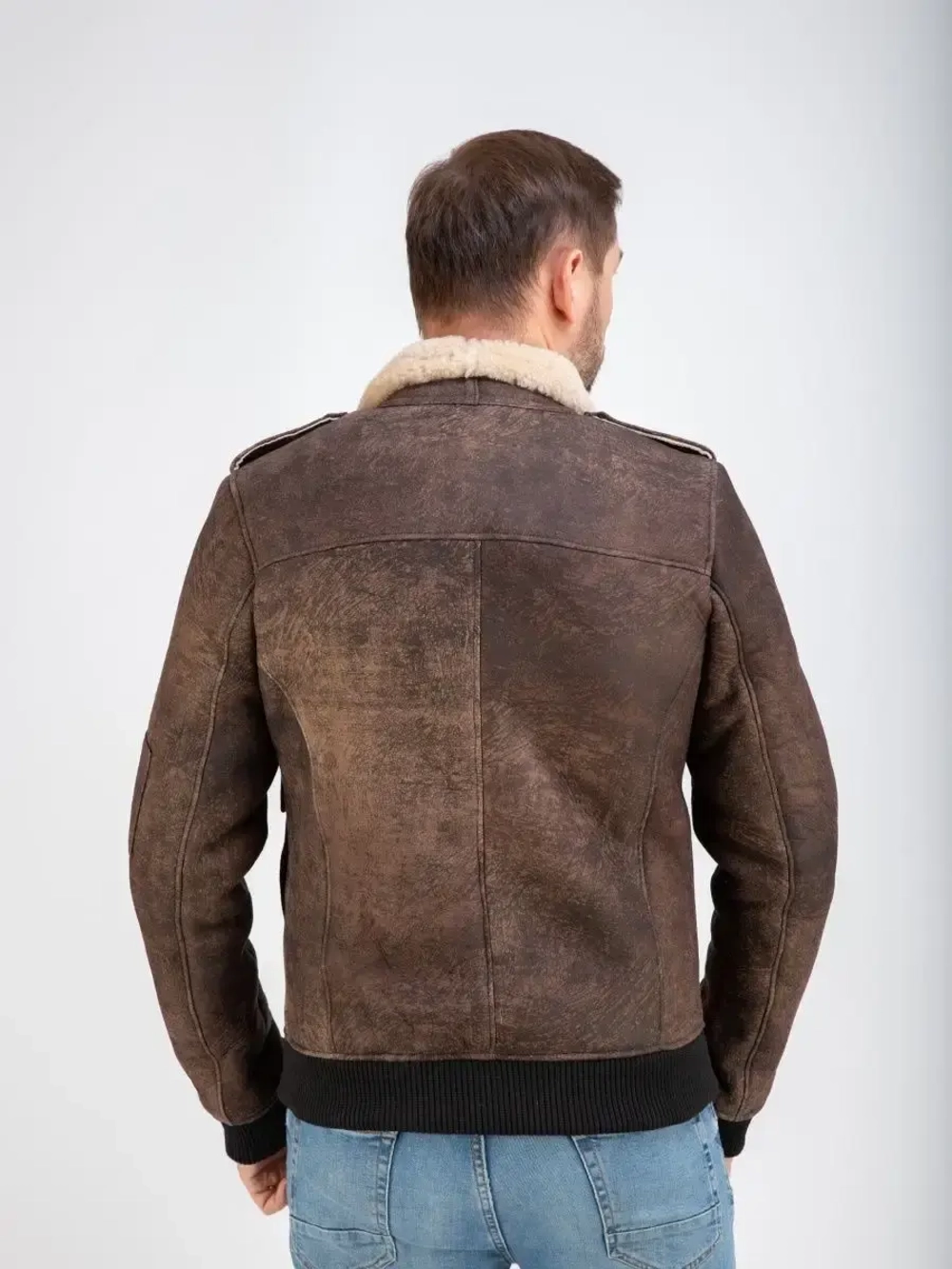 Дубленка мужская натуральная Турция