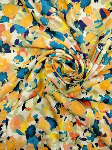 Вискоза Сатин акварель