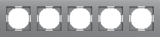 Рамка 5-я,  матовый серый,  серия A07