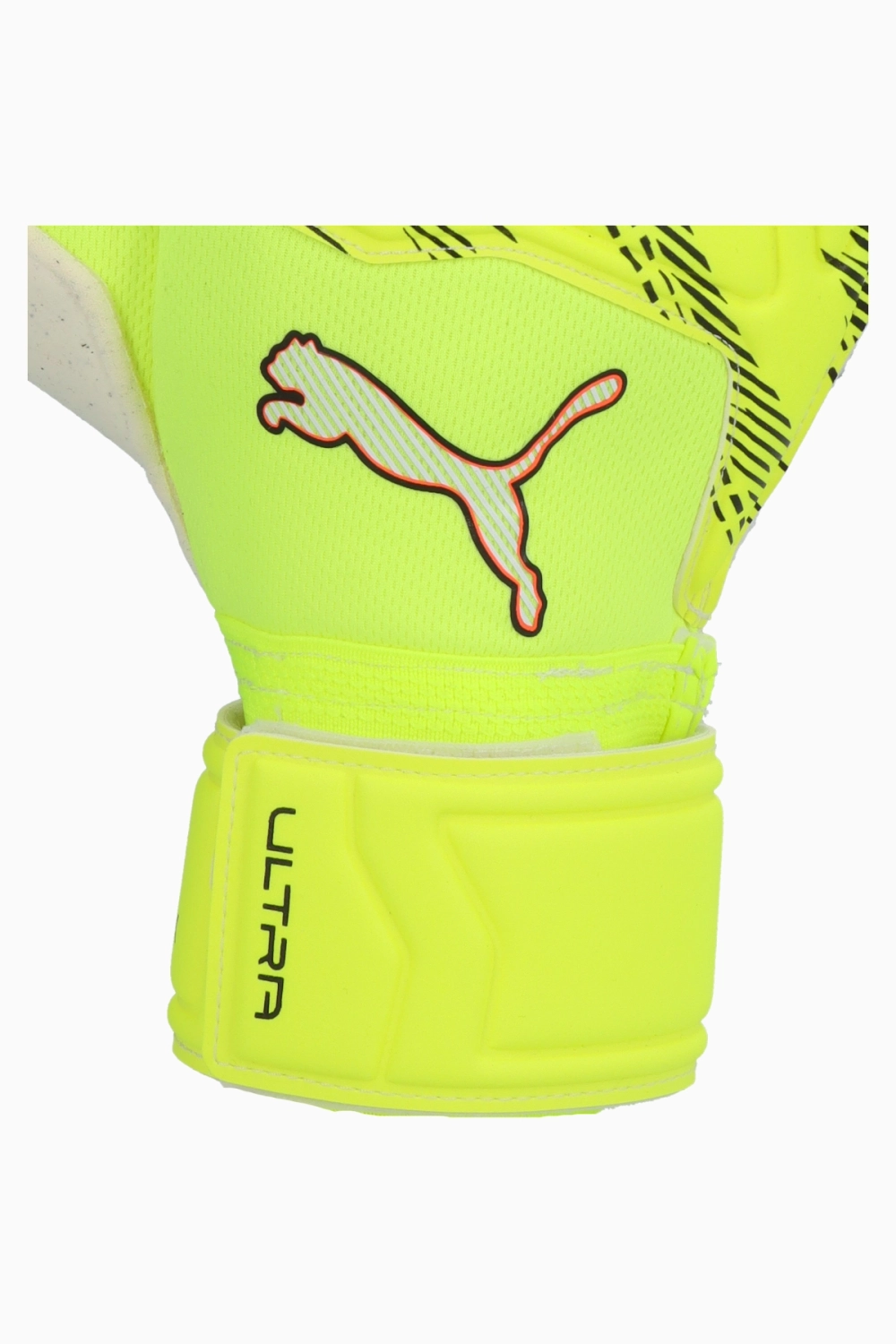 Вратарские перчатки Puma Ultra Pro Protect RC - зеленый