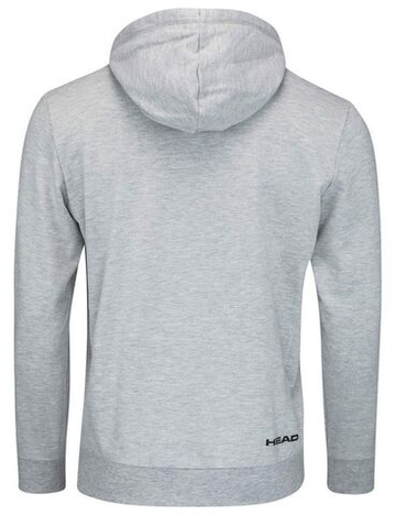 Мужская теннисная кофта Head Club Fynn Hoodie FZ M - серый