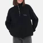 Купить Толстовка Яндекс с молнией у горла черная Толстовка Яндекс с молнией у горла черная