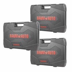 ( 3 K-T ) Набор инструментов 106пр. 1/4'' 1/2'' (6гр.)(5-32мм) Baum Auto BM-41061-5 ( 3 K-T )