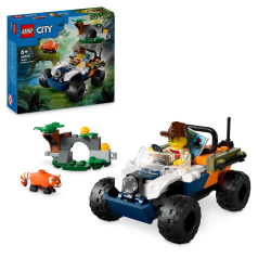 LEGO City - Квадроцикл исследователя джунглей с красной пандой 60424 / артикул   60424  / GTIN 5702017585222