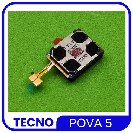 Tecno Pova 5 (LH7n) / Динамик Разговорный (слуховой) (верхней) (speaker) (на шлейфе) (ORIG)