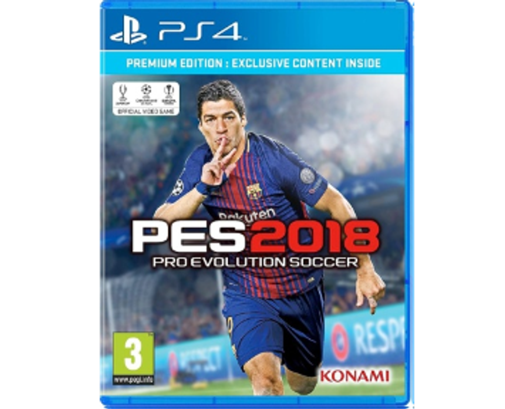 Pro Evolution Soccer 2018 (PS4) NEW