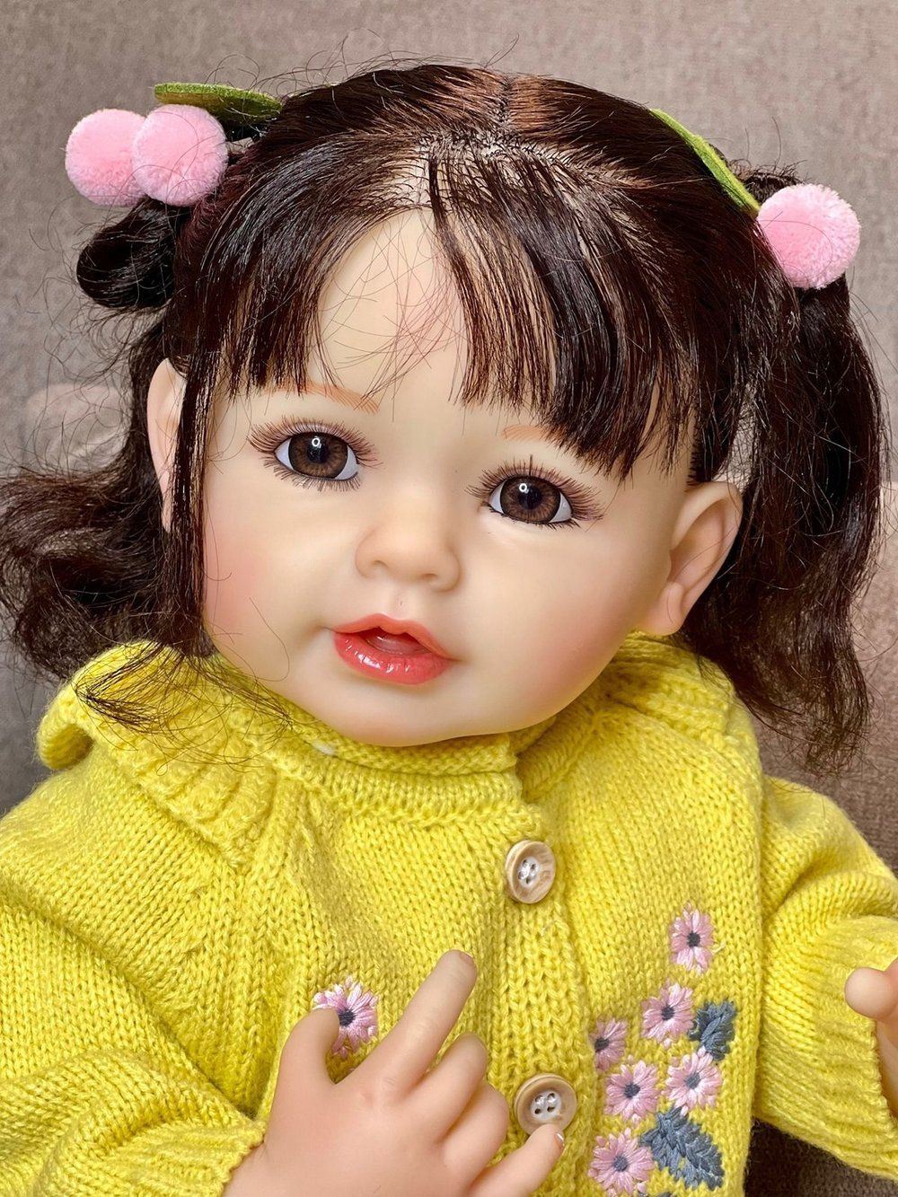 Кукла Реборн виниловая 55см в пакете (FA-308)