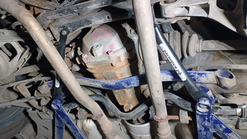 Распорки заднего подрамника боковые к распоркам TCR Infiniti G 4 (IV-ого поколения) (ПОД ЗАКАЗ)