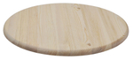 Деревянная столешница для стола круглая, 900х24 мм, лак