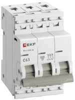 Автоматический выключатель  EKF M63MA6363C