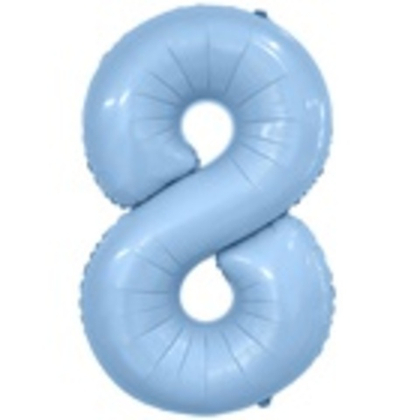 ЦИФРА 8 Небесный 102см