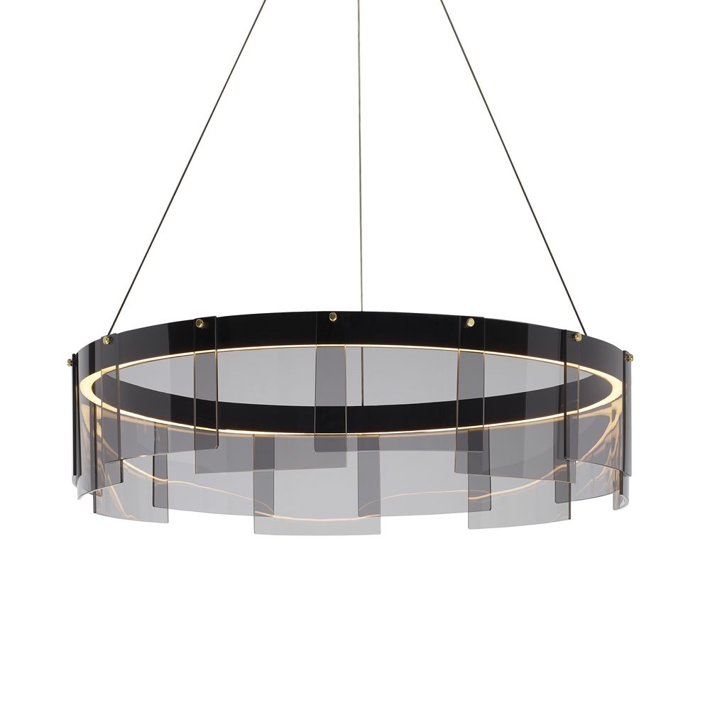 Люстра D8825P/S black/smoky