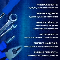 Гидроизоляция цементная Glims Водоstop глимс для подвала, бассейна, фундамента, стен и пола 18 кг