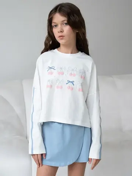 Костюм детский с юбкой-шорты