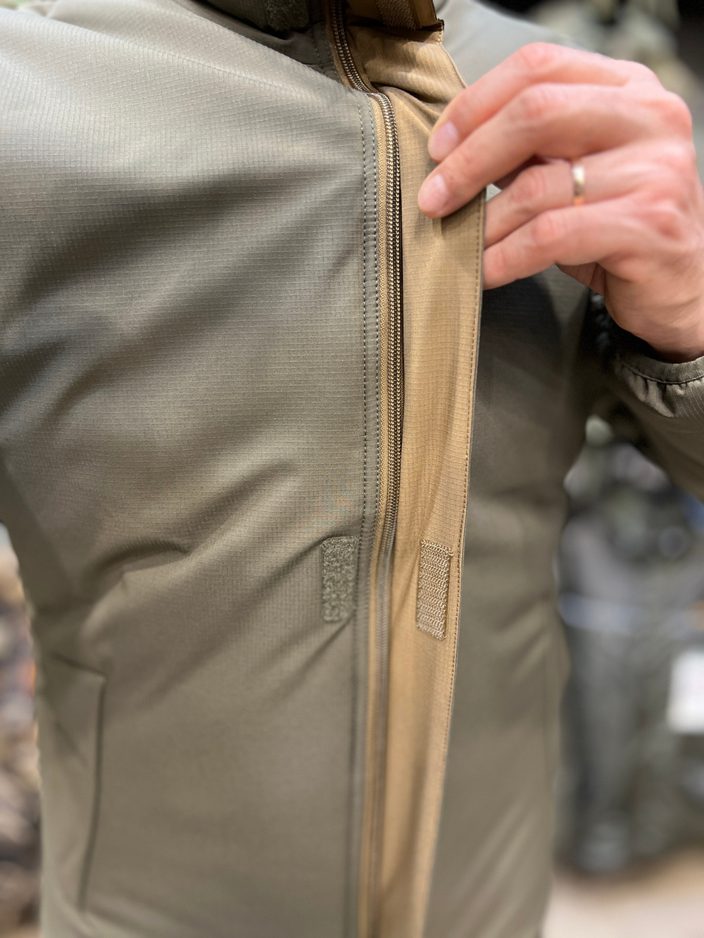 Куртка Двухсторонняя, GONGTEX Олива, Койот