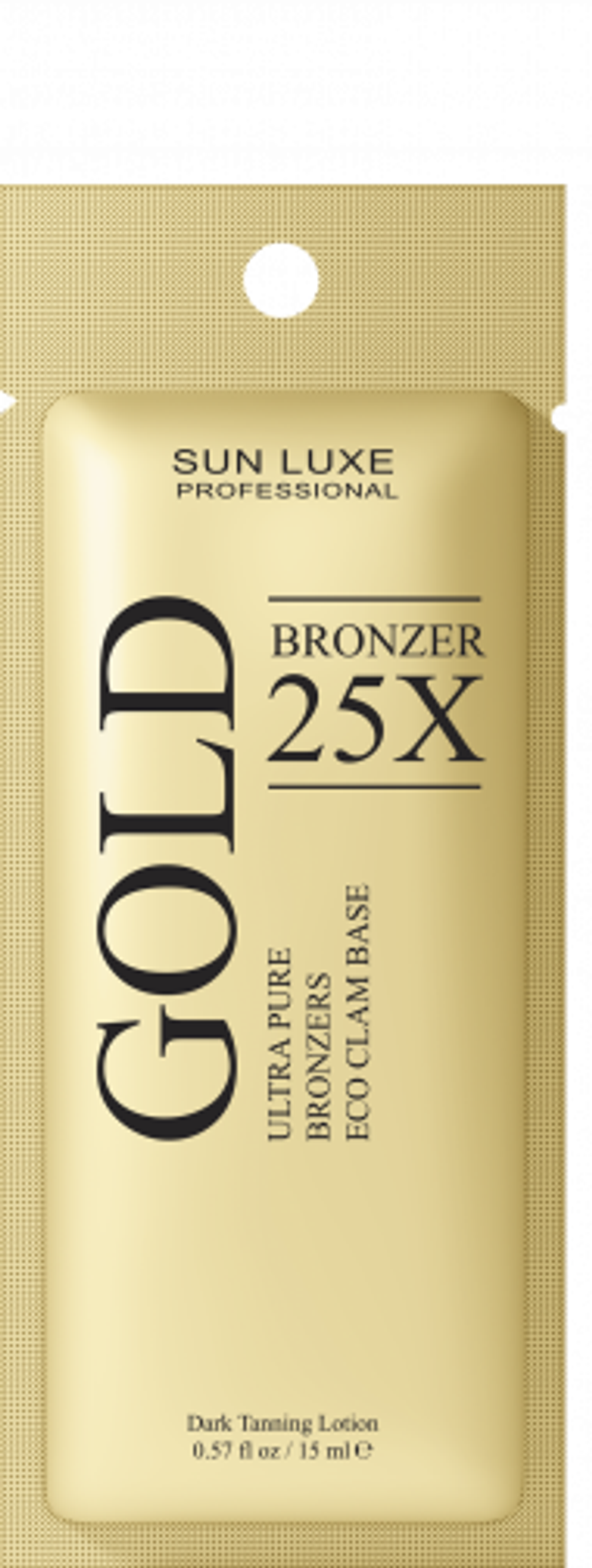 Крем д/загара Gold Bronzer саше 15мл(лицо/тело д/подготовл.кожи)