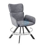 Стул DikLine 501 поворотный опоры чёрные