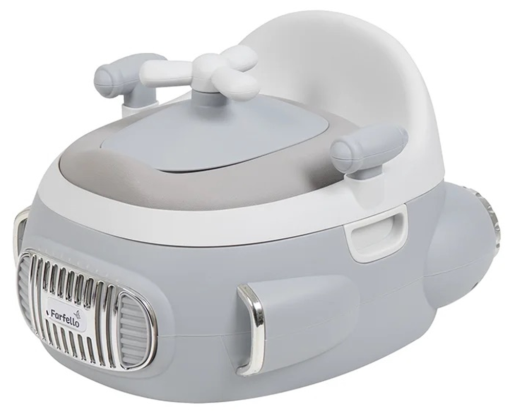 Горшок детский трансформер 3в1 Farfello A5 серый