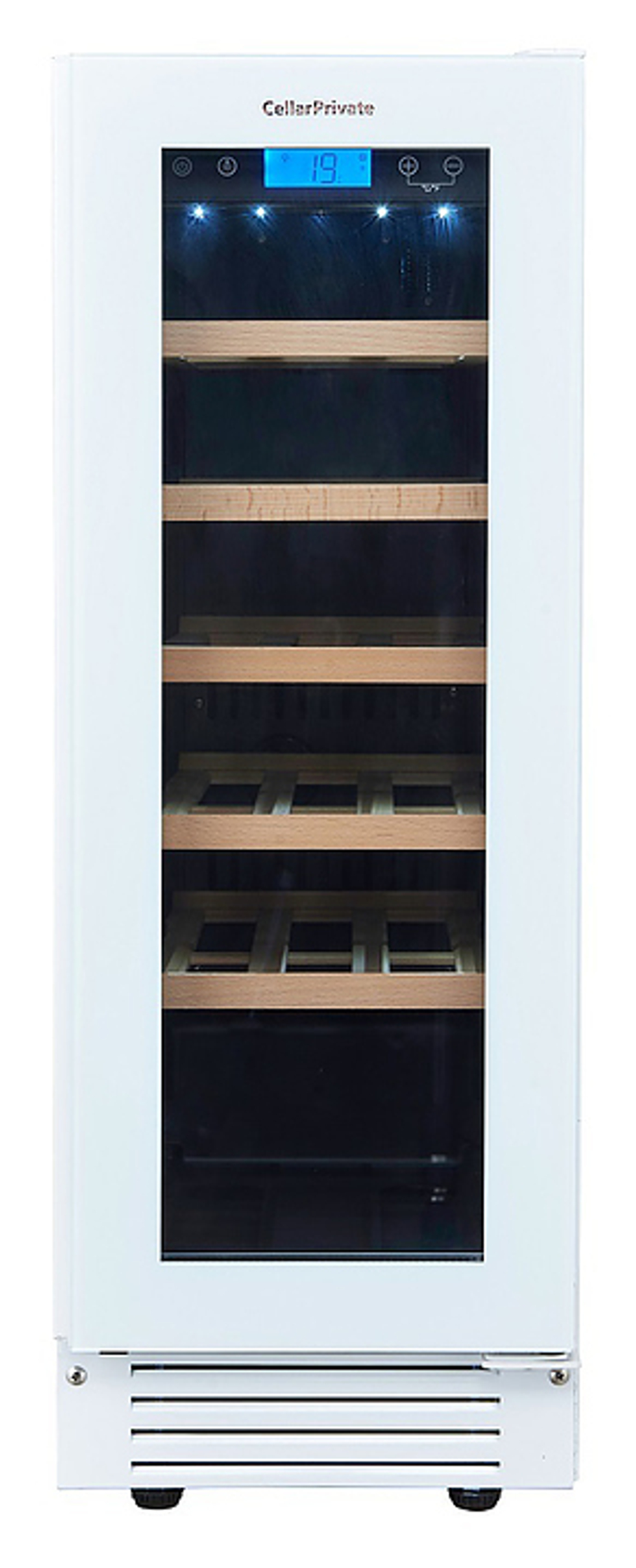 Винный шкаф Cellar Private CP020-1TWH белая дверь